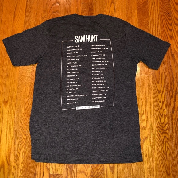 ⭐️FWP Sam Hunt Concert T-Shirt - see FREE offer below - Picture 2 of 7